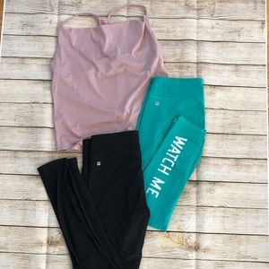 Fabletics Lot - m/l leggings and m top